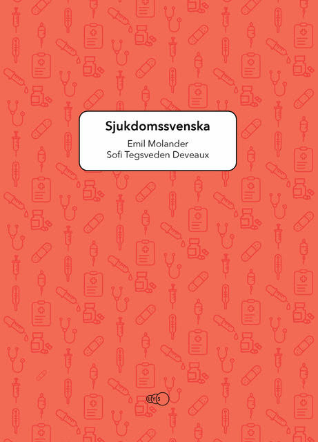 Omslaget till läroboken Sjukdomssvenska