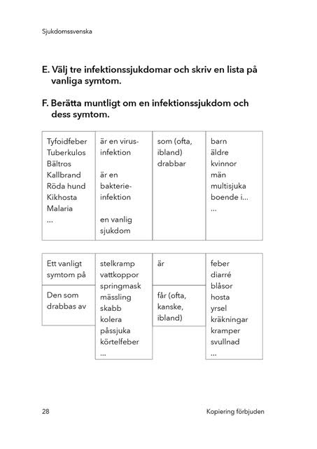 Exempelbild Sjukdomssvenska